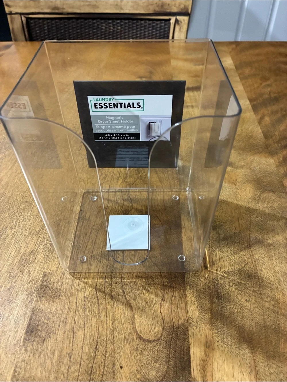 Clear Magnetic Dryer Sheet Holder